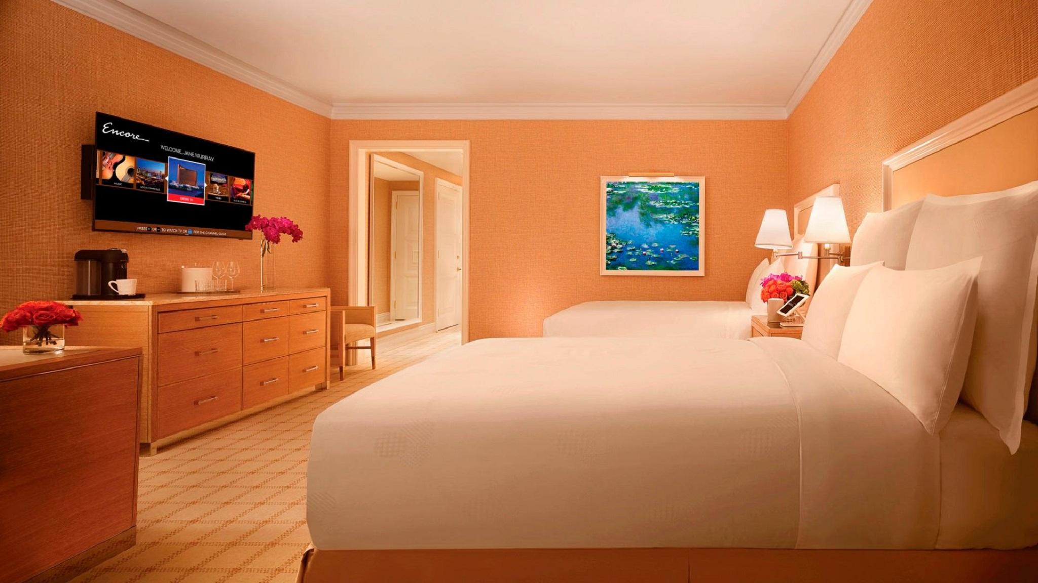 Encore Boston Harbor Everett Kültér fotó A guest room at The Mirage