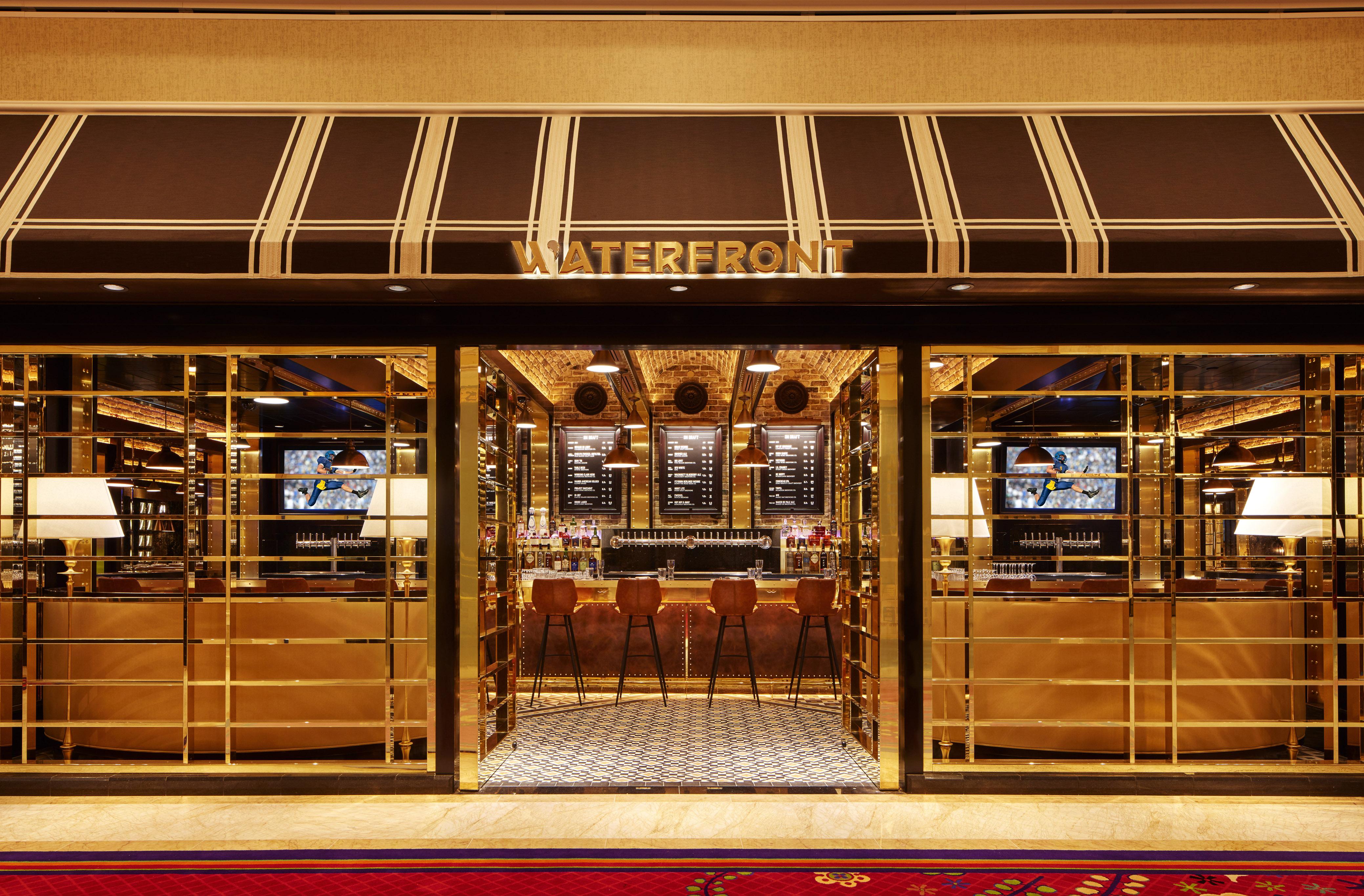 Encore Boston Harbor Everett Kültér fotó Waterfront Bar