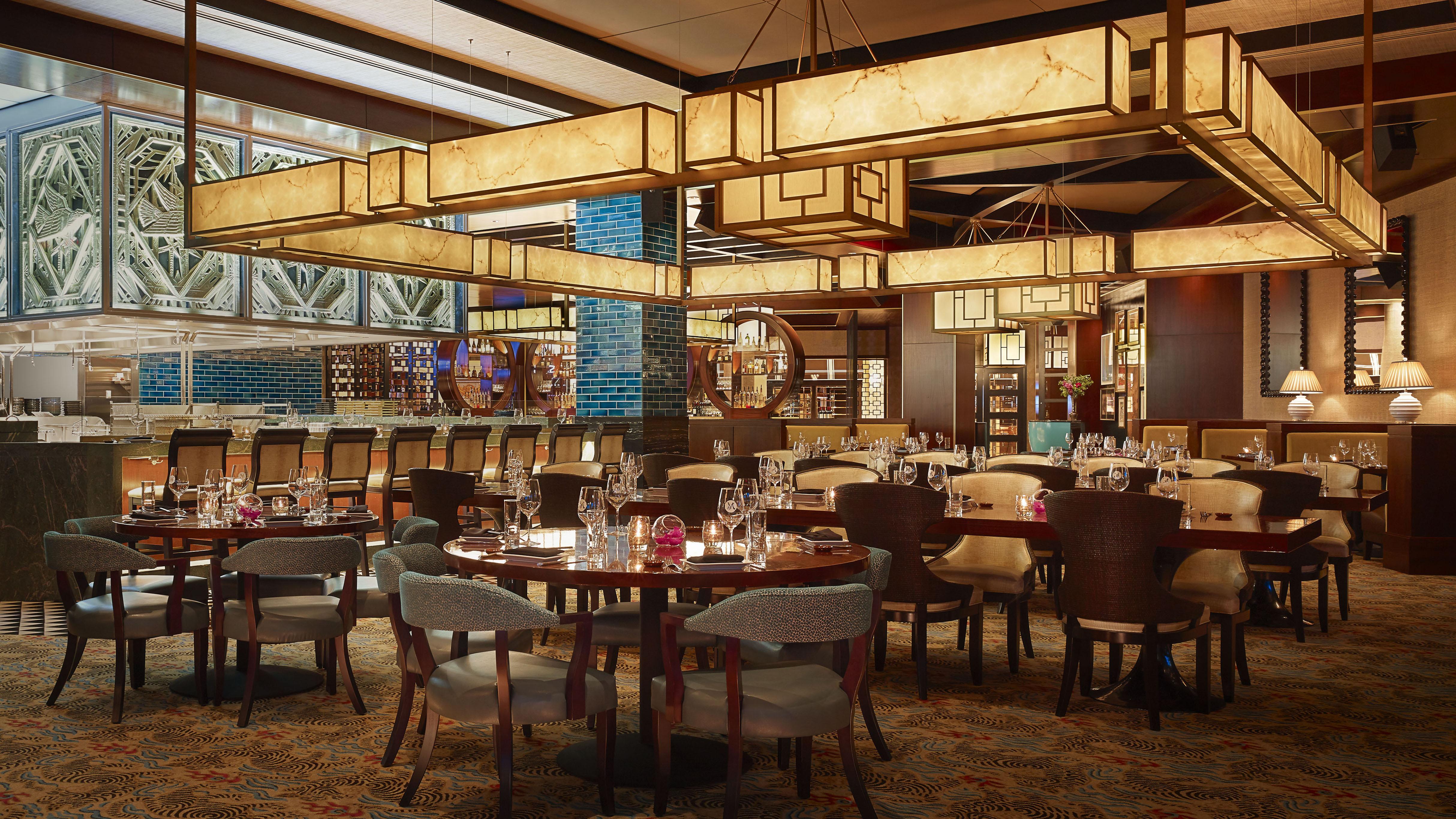 Encore Boston Harbor Everett Kültér fotó Interior of the restaurant