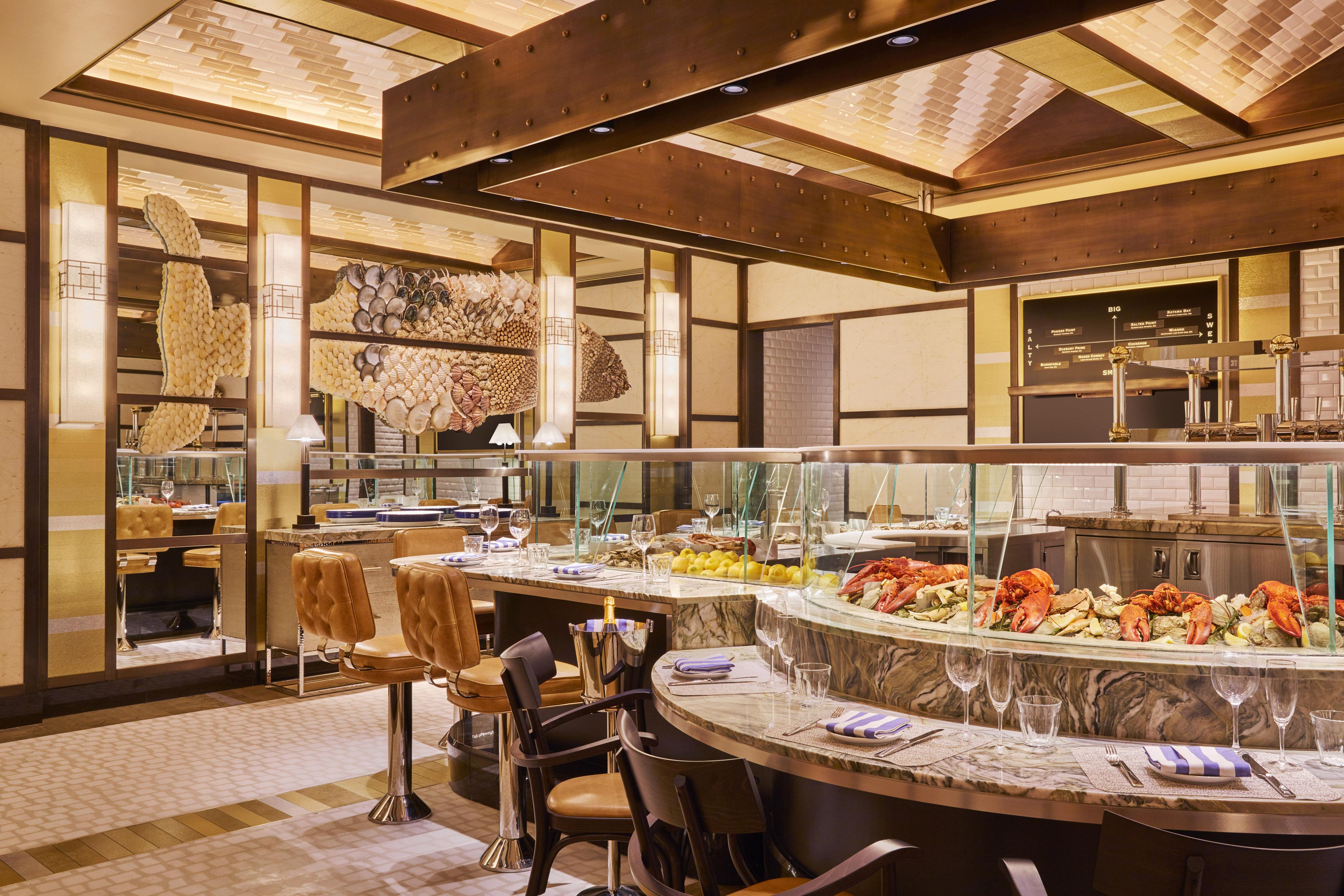 Encore Boston Harbor Everett Kültér fotó The buffet at Wynn